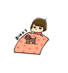 マとまーちゃん（個別スタンプ：10）