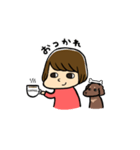 マとまーちゃん（個別スタンプ：12）