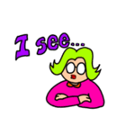 Funny Funny English（個別スタンプ：7）