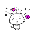ゆるーい白猫さんスタンプ（個別スタンプ：39）