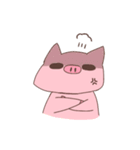 汎用性が高い(？)ゆるぶた。（個別スタンプ：7）
