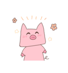 汎用性が高い(？)ゆるぶた。（個別スタンプ：18）