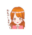 女の子のためのガールズスタンプ24（個別スタンプ：5）