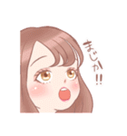 女の子のためのガールズスタンプ24（個別スタンプ：6）
