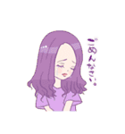 女の子のためのガールズスタンプ24（個別スタンプ：17）