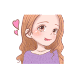 女の子のためのガールズスタンプ24（個別スタンプ：24）