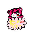 まろクマモジモジ8（個別スタンプ：7）