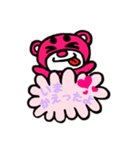 まろクマモジモジ8（個別スタンプ：10）