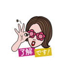 日常ホニコちゃん（個別スタンプ：4）