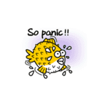 ふぐの生活01(英語)（個別スタンプ：6）