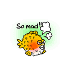 ふぐの生活01(英語)（個別スタンプ：12）