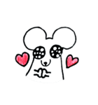 チーズ大好きねずみのグレーくん❣️（個別スタンプ：10）