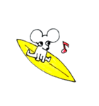 チーズ大好きねずみのグレーくん❣️（個別スタンプ：16）