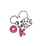 チーズ大好きねずみのグレーくん❣️（個別スタンプ：34）