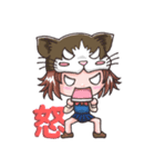 猫帽子の少女（個別スタンプ：2）