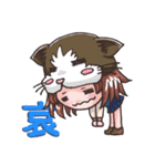猫帽子の少女（個別スタンプ：3）
