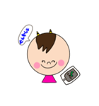 ツノ坊やの日常（個別スタンプ：7）