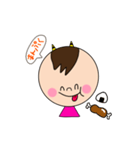 ツノ坊やの日常（個別スタンプ：13）