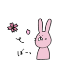 寂しいのよ！うさぎさん。（個別スタンプ：6）