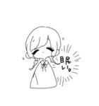気だるそうな高校生達（個別スタンプ：24）