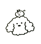 トイプードルのロビン（個別スタンプ：7）