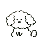 トイプードルのロビン（個別スタンプ：8）