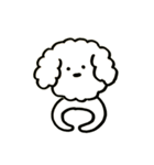 トイプードルのロビン（個別スタンプ：14）