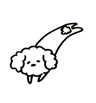 トイプードルのロビン（個別スタンプ：18）
