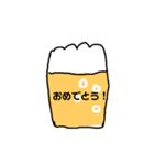 ビール好きの為のスタンプ（個別スタンプ：7）