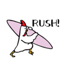 波乗りトリー 英語バージョン（個別スタンプ：8）