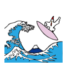 波乗りトリー 英語バージョン（個別スタンプ：37）