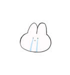まがおなうさぎ（個別スタンプ：8）