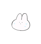 まがおなうさぎ（個別スタンプ：10）
