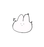 まがおなうさぎ（個別スタンプ：11）