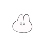 まがおなうさぎ（個別スタンプ：16）