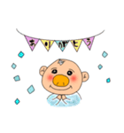 まるおの鼻でかい（個別スタンプ：21）