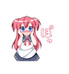 女の子のリアクション集（個別スタンプ：12）