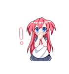 女の子のリアクション集（個別スタンプ：27）