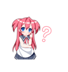 女の子のリアクション集（個別スタンプ：28）