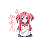 女の子のリアクション集（個別スタンプ：32）