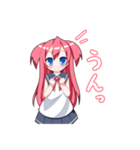 女の子のリアクション集（個別スタンプ：35）