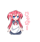 女の子のリアクション集（個別スタンプ：36）