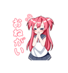 女の子のリアクション集（個別スタンプ：39）
