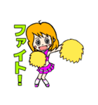 表情豊かでリアクション大きめの女の子2（個別スタンプ：3）