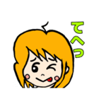 表情豊かでリアクション大きめの女の子2（個別スタンプ：12）