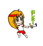 表情豊かでリアクション大きめの女の子2（個別スタンプ：15）
