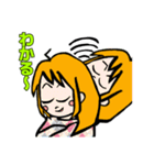 表情豊かでリアクション大きめの女の子2（個別スタンプ：16）