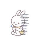 うさ達ののほほんスタンプ（個別スタンプ：7）