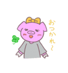 うさ達ののほほんスタンプ（個別スタンプ：12）