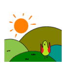 トリさんスタンプ 完全版（個別スタンプ：14）